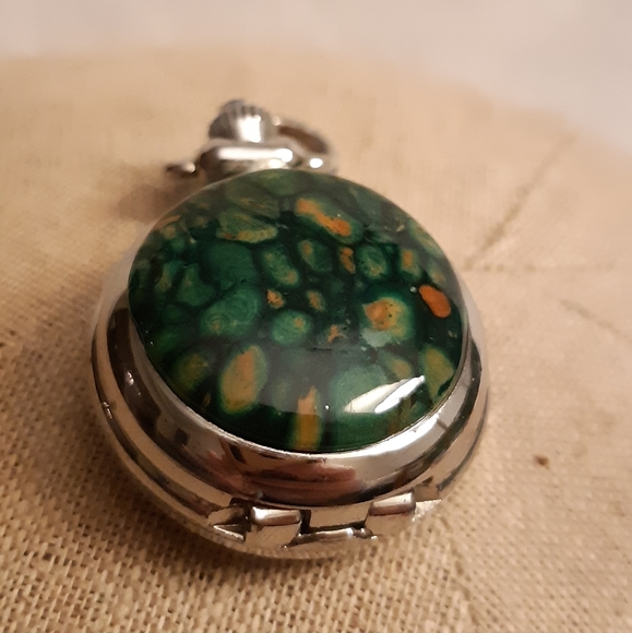 Chlorastrolite Watch Locket - Picture 4 of 7